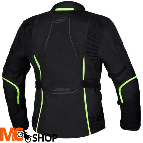OZONE KURTKA TEKSTYLNA SAHARA LADY BLACK/FLO YELLO