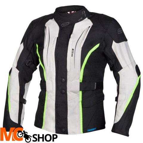 OZONE KURTKA TEKSTYLNA SAHARA LADY BLACK/G/FLO YEL