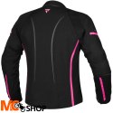 REBELHORN KURTKA TEKSTYLNA LUNA LADY BLACK/FLO PIN