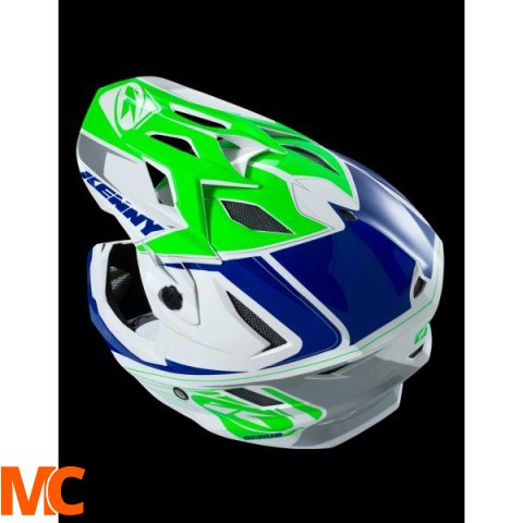 KENNY KASK SCRUB SILVER/GREEN