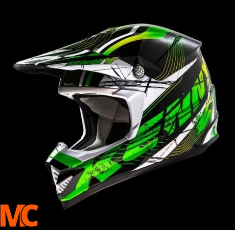 KENNY KASK TRACK 14 NEON GREEN