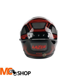 LAZER Kask Integralny RAFALE Darkside Czarny Czerw