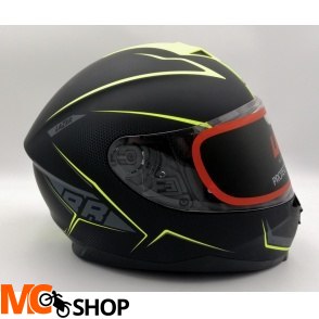 LAZER Kask Motocyklowy VERTIGO EVO Race Czarny Żół