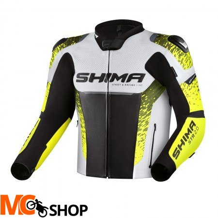 SHIMA KURTKA SKÓRZANA STR 2.0 JKT FLUO