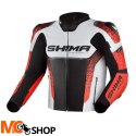 SHIMA KURTKA SKÓRZANA STR 2.0 JKT RED FLUO