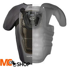 ALPINESTARS Kamizelka z ochraniac TECH-AIR cz/sza