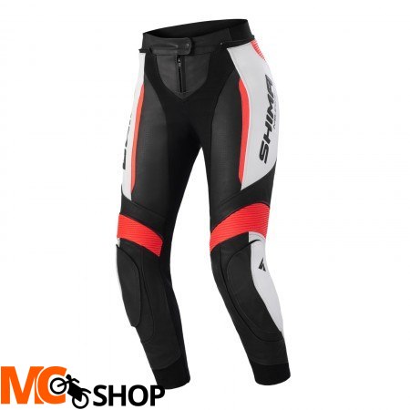 SHIMA SPODNIE SKÓRZANE MIURA 2.0 PANTS RED FLUO