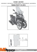 GIVI D2120KIT MOCOWANIE SZYBY 2120DT