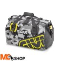 GIVI EA115CM WODOODPORNA TORBA ROLKA NA SIEDZENIE 40L CAMO + FLUO