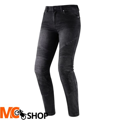 REBELHORN JEANS MOTO VANDAL LADY DENIM WASHED BLA