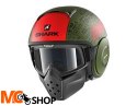 SHARK Kask otwarty DRAK TRIBUTE RM cza/cz/mat/ziel