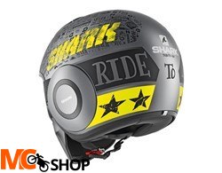SHARK Kask otwarty DRAK TRIBUTE RM cza/mat/szary/ż