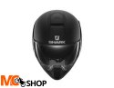 SHARK Kask szczękowy EVOJET BLANK MAT czarny/mat