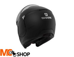 SHARK Kask szczękowy EVOJET BLANK MAT czarny/mat