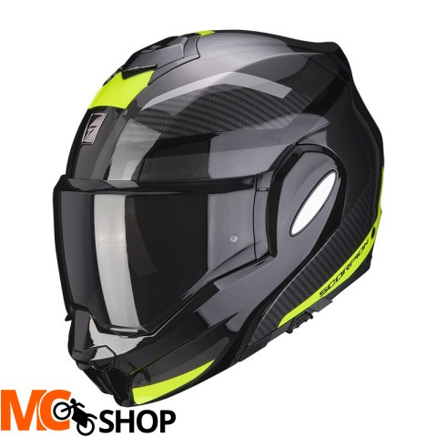 SCORPION KASK SZCZĘKOWY EXO-TECH TRAP BK-NEON-YELL