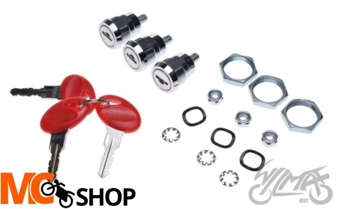 SHAD KSH200062R WKŁADKA ZAMKA SH36 SH42 SH43 KPL. NA 3 KUFRY