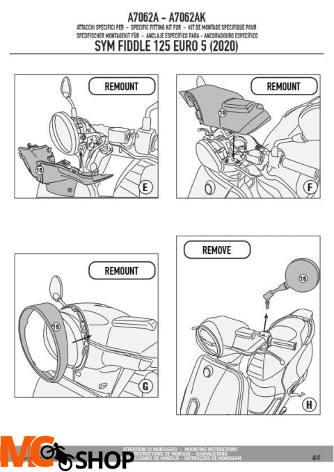 KAPPA A7062AK MOCOWANIE SZYBY 7062AK SYM Fiddle