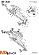 SHAD K0Z997ST STELAŻ KUFRA TYŁ DO KAWASAKI Z 900