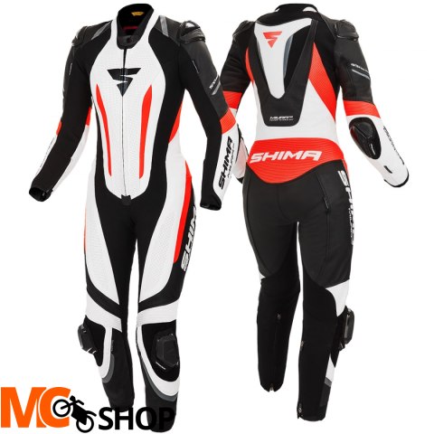 SHIMA KOMBINEZON MOTOCYKLOWY LADY MIURA RS WHITE/F