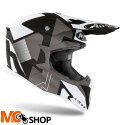 AIROH KASK OFF-ROAD WRAAP RAZE BLACK MATT