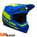 BELL KASK OFF-ROAD MX-9 MIPS DISRUPT BL/HI-VIZ YEL