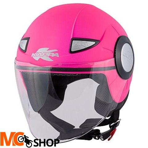 KAPPA KASK KJ05 POWER JUNIOR OTWARTY JET RÓŻOWY MATT