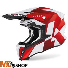 AIROH KASK OFF-ROAD TWIST 2.0 LIFT RED MATT