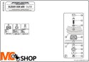 Kappa KR116M stelaż centralny monolock GSR 600