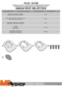 GIVI ES4126 POSZERZENIE DODATKOWE STOPKI KAWASAKI