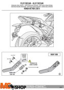 GIVI PLO1192CAM STELAŻ KUFRÓW BOCZNYCH ONE-FIT MONOKEY