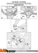 GIVI PLO1192CAM STELAŻ KUFRÓW BOCZNYCH ONE-FIT MONOKEY