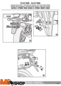 GIVI PLO3118MK STELAŻ KUFRÓW BOCZNYCH ONE-FIT MONOKE SUZUKI V-Strom