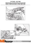 GIVI PLO3118MK STELAŻ KUFRÓW BOCZNYCH ONE-FIT MONOKE SUZUKI V-Strom