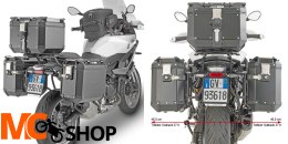 GIVI PLO5137CAM STELAŻ KUFRÓW BOCZNYCH ONE-FIT CAM BMW F 900 XR