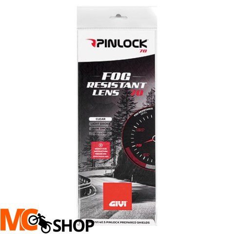 GIVI Z2560R PINLOCK `70 DO KASKU GIVI 40.5