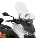 KAPPA 2111DT SZYBA YAMAHA X-MAX 125-250 (14), X-MAX 400 (13-14) 73 X 59 CM PRZEŹROCZYSTA