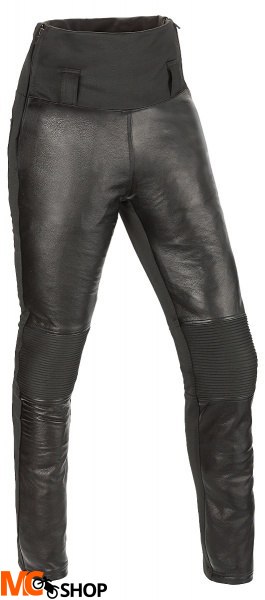 BUSE Legginsy skórzane damskie Bella czarne