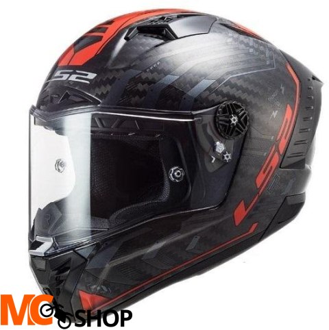 LS2 KASK FF805 THUNDER C SPUTNIK GL. METAL RED