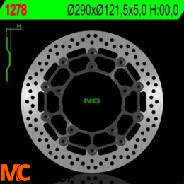 NG TARCZA HAMULCOWA PRZÓD SUZUKI SFV 650 GLADIUS / ABS 09-13, SV 650 / S 07-10 NG1278