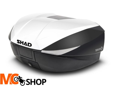 SHAD D1B58E08 NAKŁADKA KUFRA SH58X BIAŁA