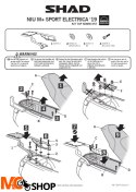 SHAD N0MS19ST STELAŻ KUFRA TYŁ NIU M+ Sport Eléctrica (2019)