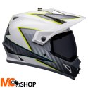 BELL KASK MX-9 ADVENTURE MIPS DALTON WH/HI-VIZ YEL