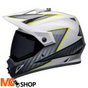 BELL KASK MX-9 ADVENTURE MIPS DALTON WH/HI-VIZ YEL