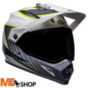 BELL KASK MX-9 ADVENTURE MIPS DALTON WH/HI-VIZ YEL