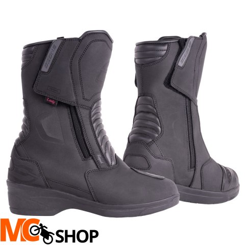 OZONE BUTY MOTOCYK RAPID LADY HIGH HEEL MATT BLACK
