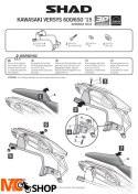 SHAD K0VR68IF STELAŻ KUFRA BOCZNEGO 3P Kawasaki KLE 650 E Versys 2015-2016