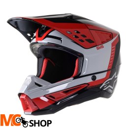 ALPINESTARS KASK OFF-ROAD S-M5 BEAM B/G RED GLOSSY