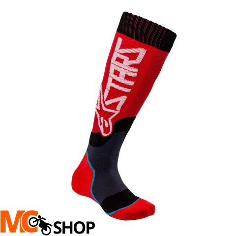 ALPINESTARS SKARPETY MX PLUS-2 JUNIOR RED/WHITE