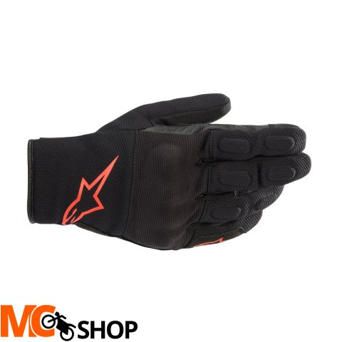 ALPINESTARS RĘKAWICE S MAX DRYSTAR BLACK/FLUO RED