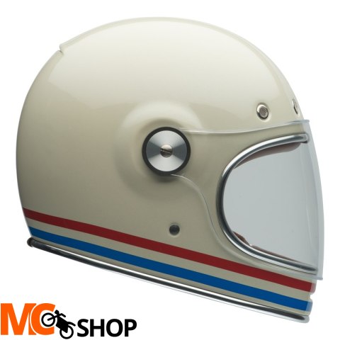 BELL KASK INTEGRALNY BULLITT STRIPES PEARL W/OX/BL